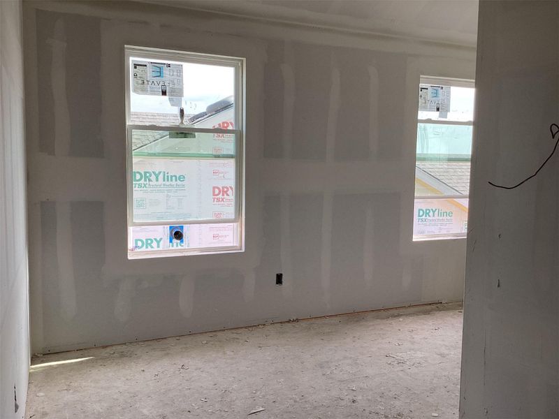 In-progress construction of a new home in Lariat, Liberty Hill, TX (Image 35).