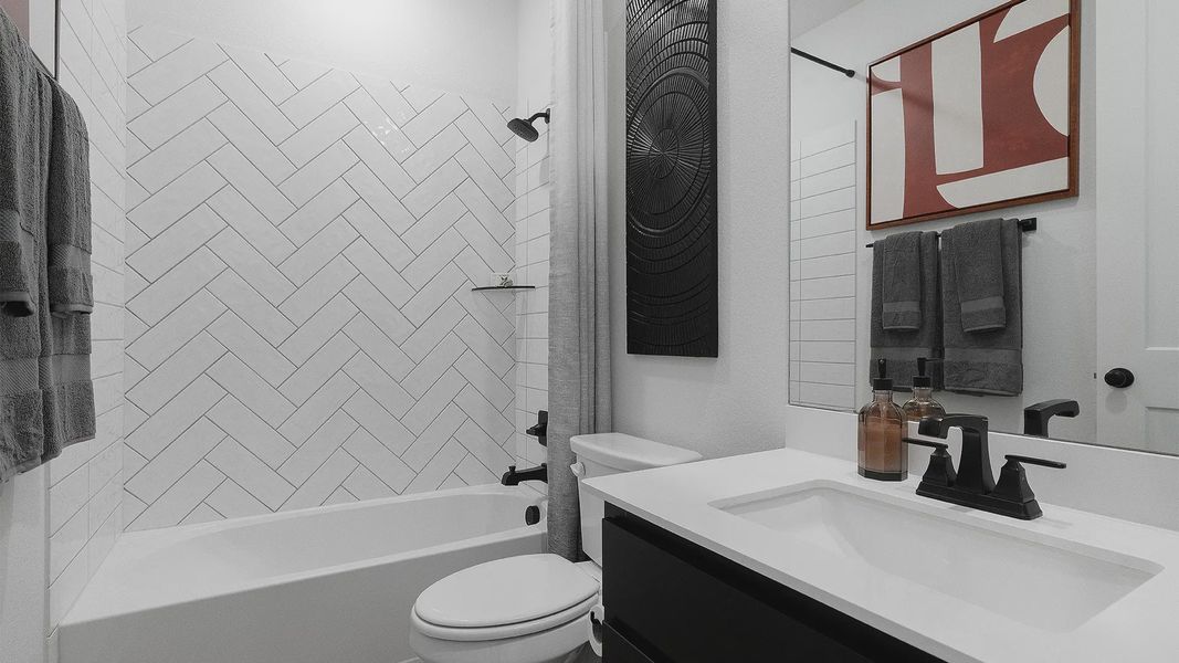 Furnished interior view inside a new home in Nolina, Georgetown (Image 6).