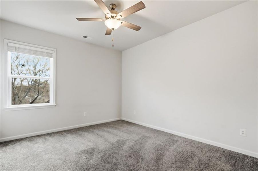 Spacious, unfurnished interior of a new home in Carmichael Farms, Canton (Image 32).