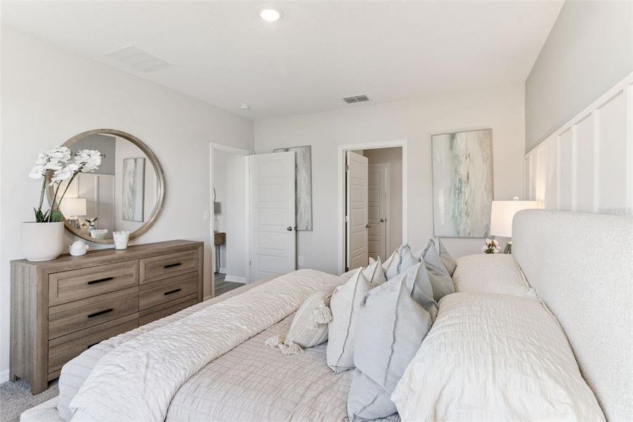 Furnished interior view inside a new home in , Haines City (Image 10).