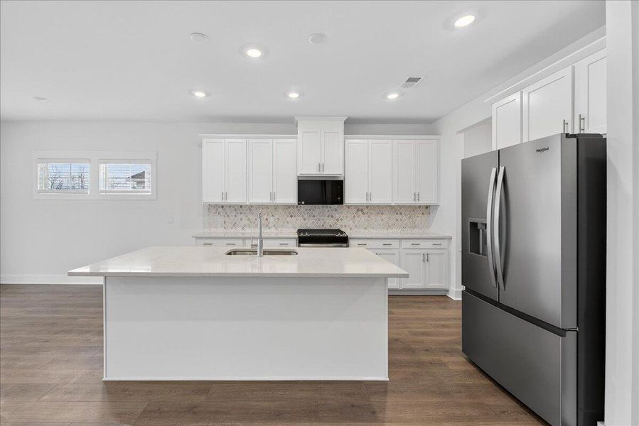 Furnished interior view inside a new home in , Summerville (Image 9). Furnished interior view inside a new home in , Summerville (Image 9).