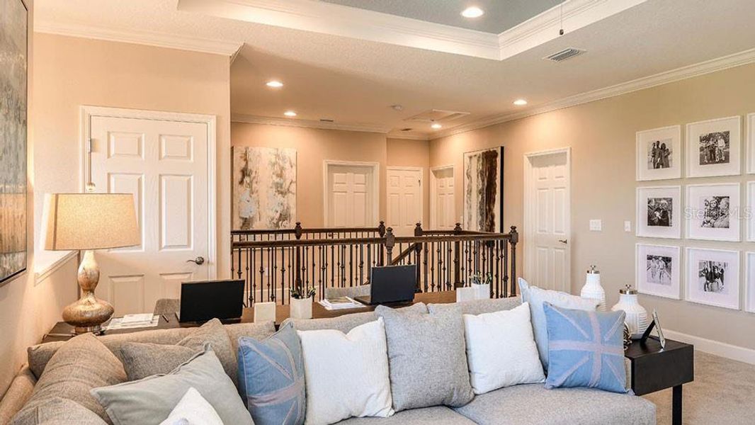 Furnished interior view inside a new home in Firethorn, Parrish (Image 7).