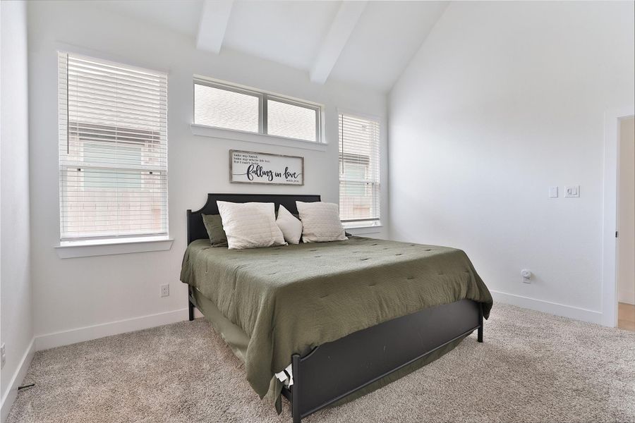 Separate from the other two bedrooms, enjoy your privacy as you step into the spacious primary en-suite bathroom. Separate from the other two bedrooms, enjoy your privacy as you step into the spacious primary en-suite bathroom.