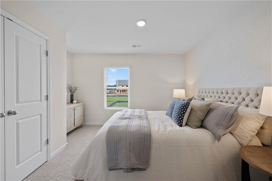 Furnished interior view inside a new home in Walden Park – The Retreat, Jonesboro (Image 13).
