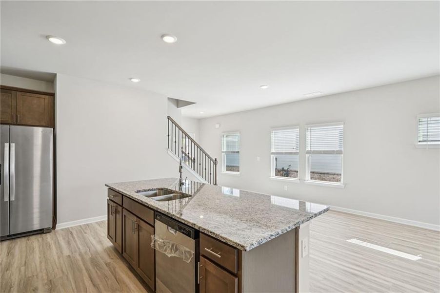 Furnished interior view inside a new home in Martin Springs - Reserve Series, Lawrenceville (Image 8).