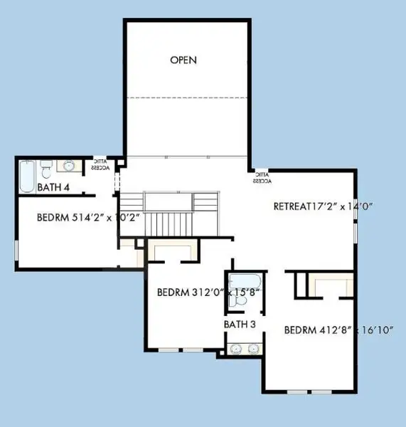 The success of a floor plan is the way you can move through it…You’ll be amazed at how well this home lives…We call it traffic patterns.
