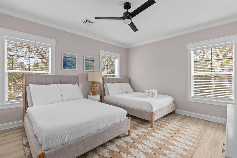 Furnished interior view inside a new home in , Edisto Island (Image 36).