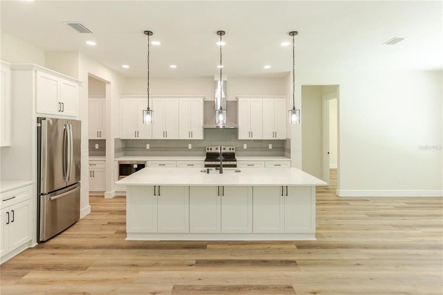 Furnished interior view inside a new home in , Weeki Wachee (Image 49).