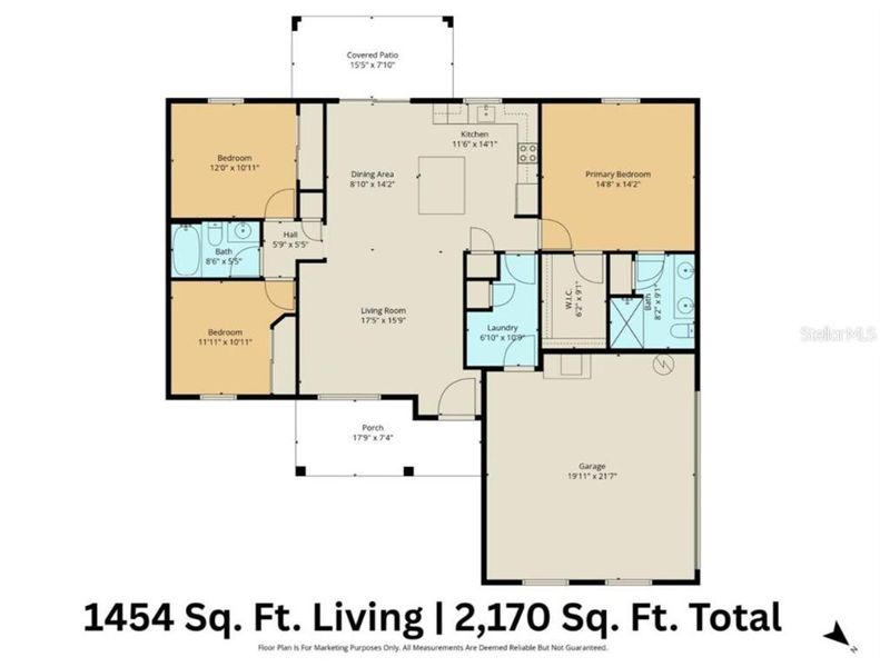 2D floor plan layout of this home in , Crystal River, FL (Image 3). 2D floor plan layout of this home in , Crystal River, FL (Image 3).