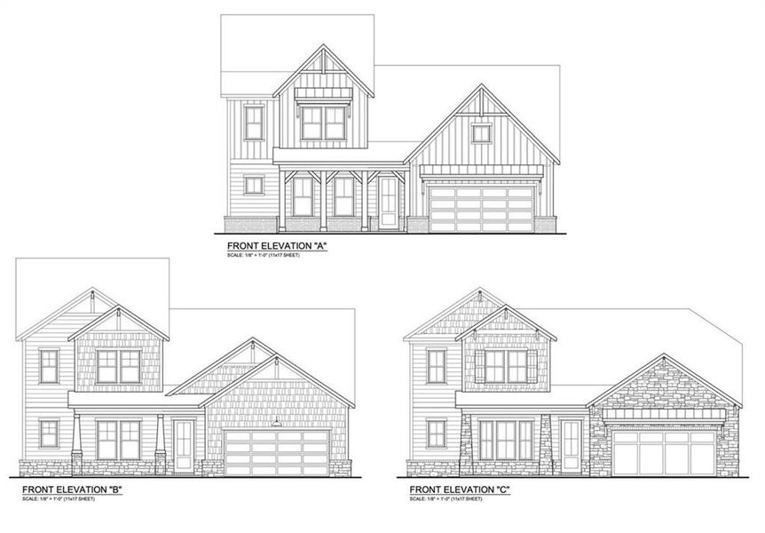 Exterior rendering of this home design in , Ellijay, GA (Image 3).
