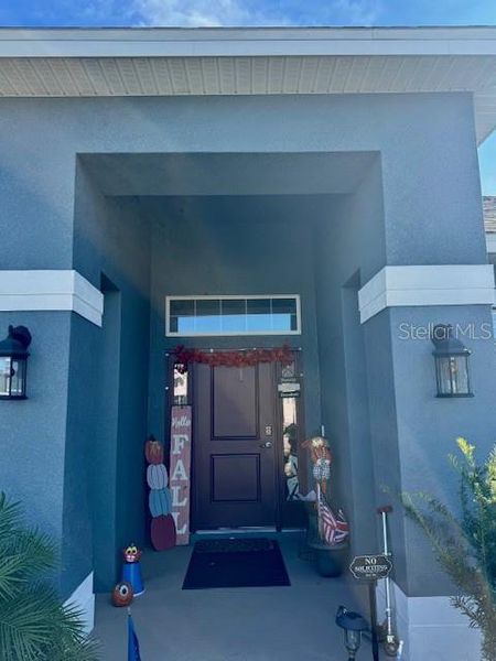 Exterior details and patio area of a home in Knights Landing, Lakeland (Image 22).