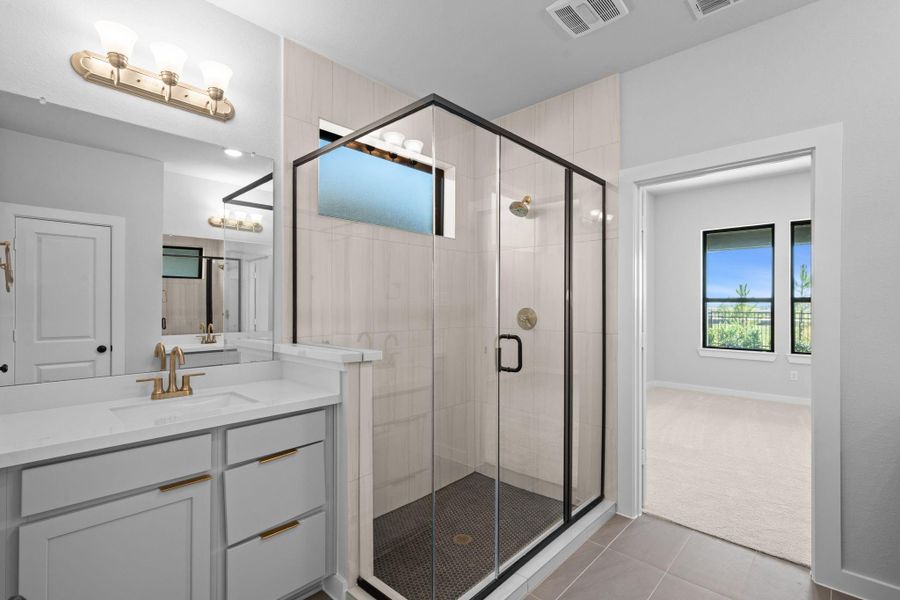 Furnished interior view inside a new home in Jubilee 45', 70', Hockley (Image 10). Furnished interior view inside a new home in Jubilee 45', 70', Hockley (Image 10).