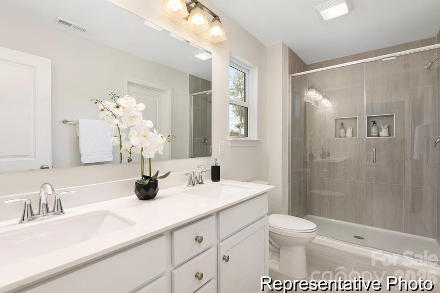 Furnished interior view inside a new home in Morrow Brook, Albemarle (Image 23).