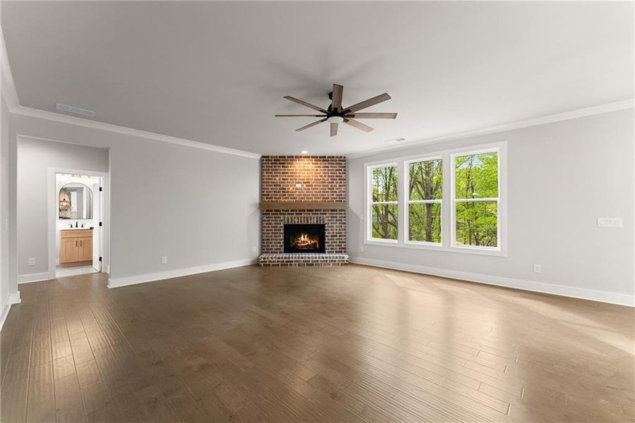 Spacious, unfurnished interior of a new home in , Dawsonville (Image 24). Spacious, unfurnished interior of a new home in , Dawsonville (Image 24).
