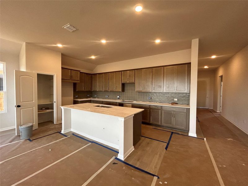 In-progress construction of a new home in Willow Springs, Buda, TX (Image 14). In-progress construction of a new home in Willow Springs, Buda, TX (Image 14).