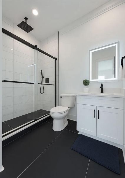 Furnished interior view inside a new home in , North Charleston (Image 11).