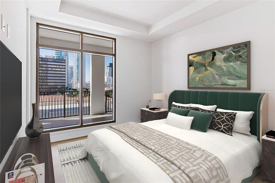 Furnished interior view inside a new home in , St. Petersburg (Image 34).