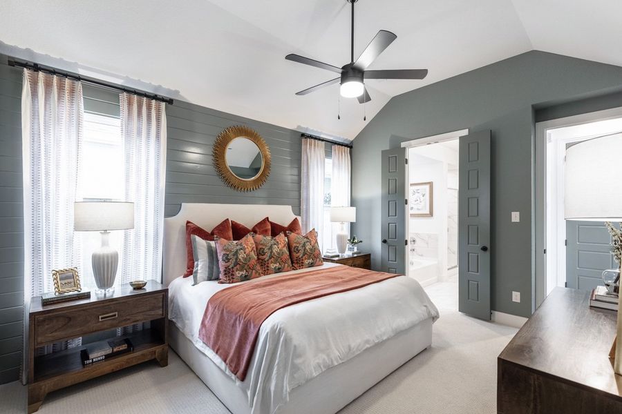 Representative Primary Bedroom - some options shown