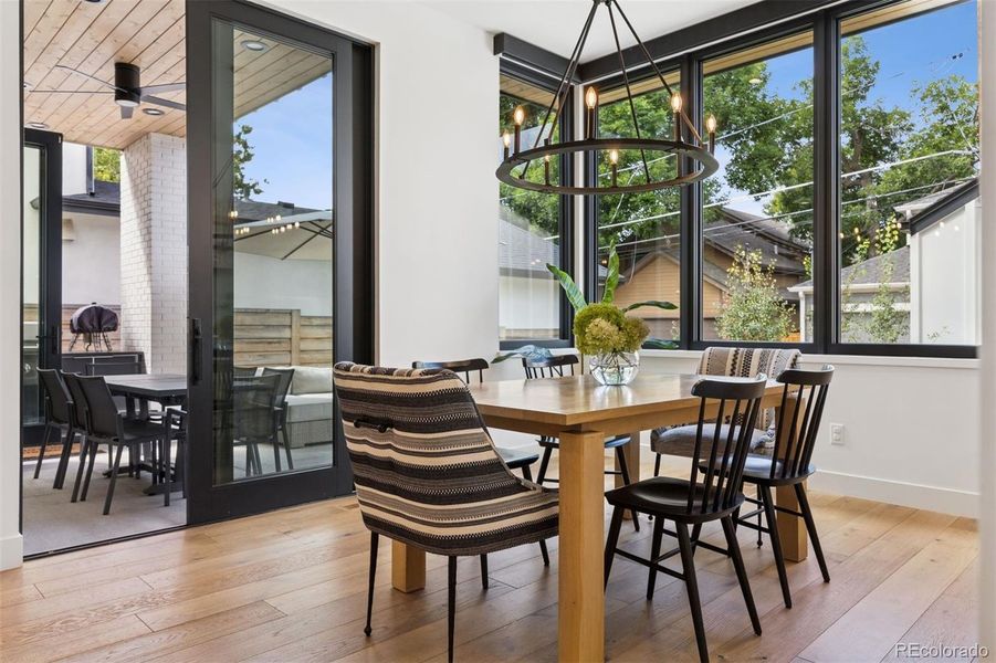 Furnished interior view inside a new home in , Denver (Image 12).