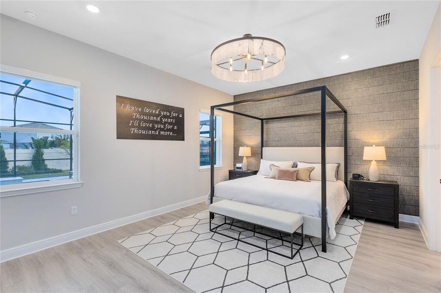 Furnished interior view inside a new home in Laureate Park, Orlando (Image 19).