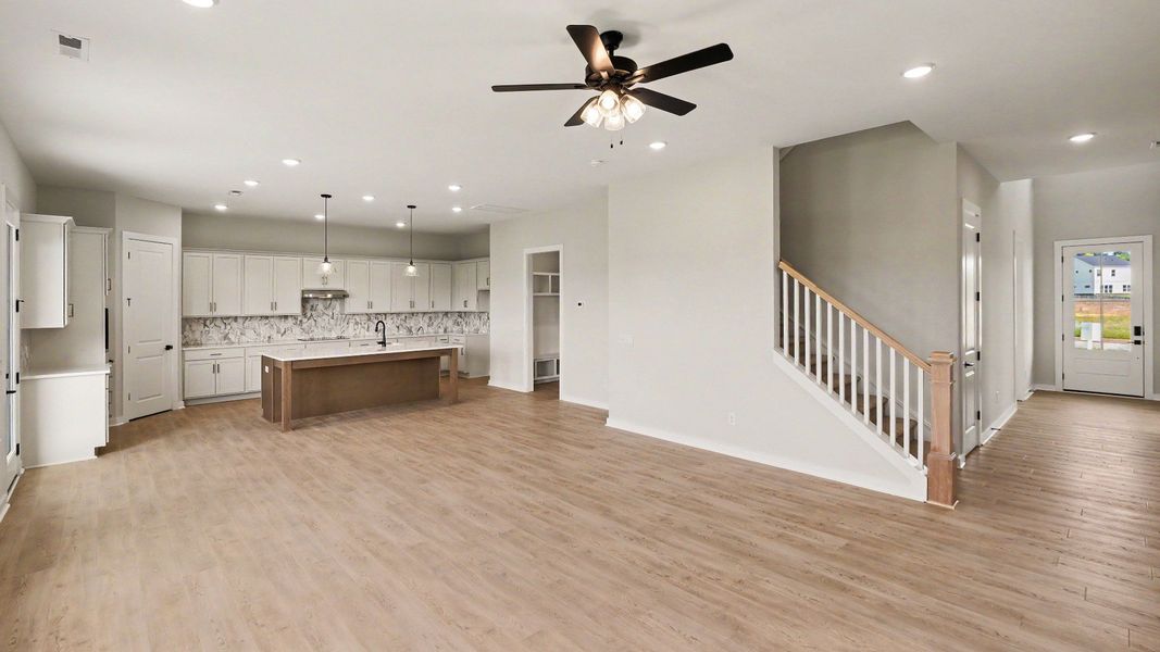 Spacious Grace II plan First floor and kitchen