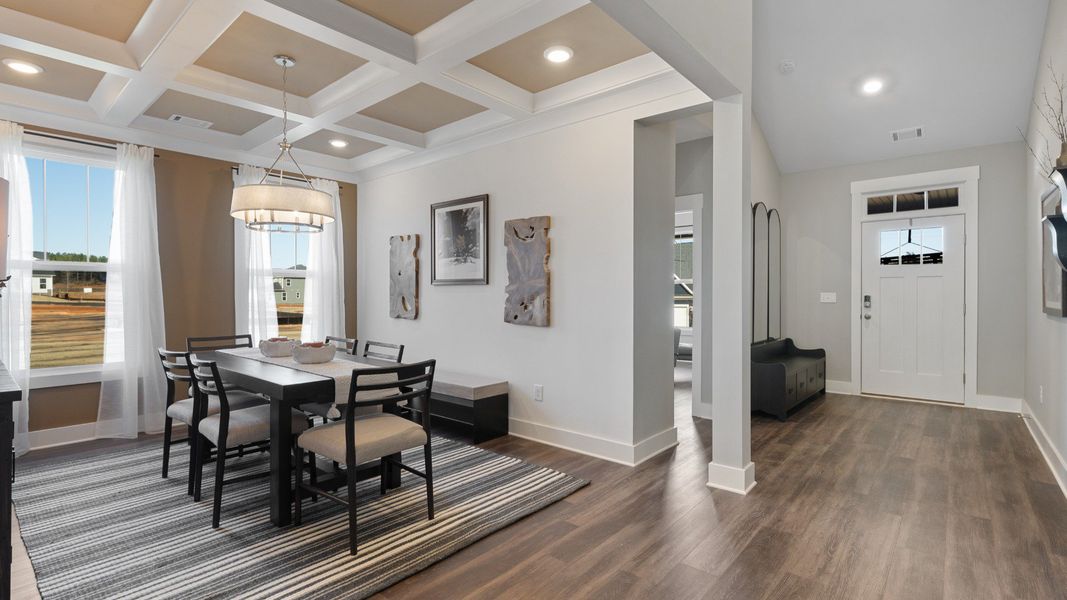 Furnished interior view inside a new home in Wells Crossing, Seneca (Image 6).