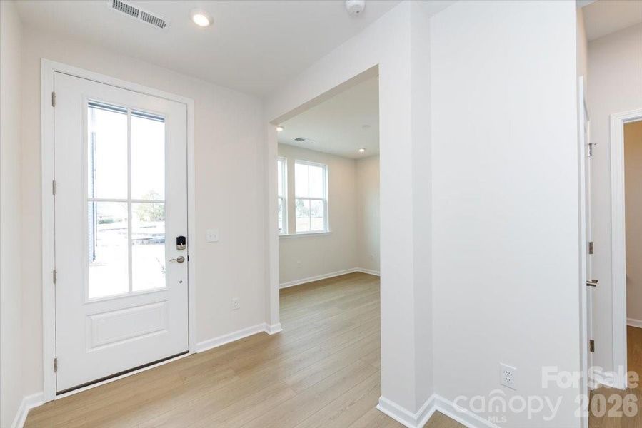 Foyer and flex space
