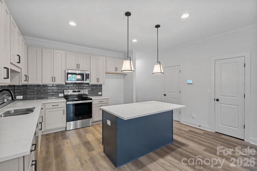 Furnished interior view inside a new home in , Charlotte (Image 7).