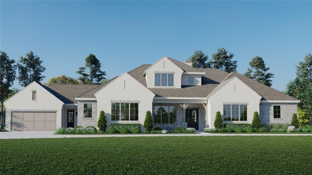 Rendering of 2418 Emerie Arbor, to be built by Jeff Paul Custom Homes