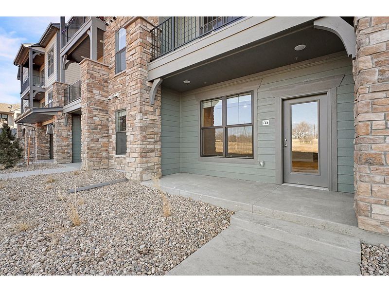Exterior details and patio area of a home in , Longmont (Image 1). Exterior details and patio area of a home in , Longmont (Image 1).
