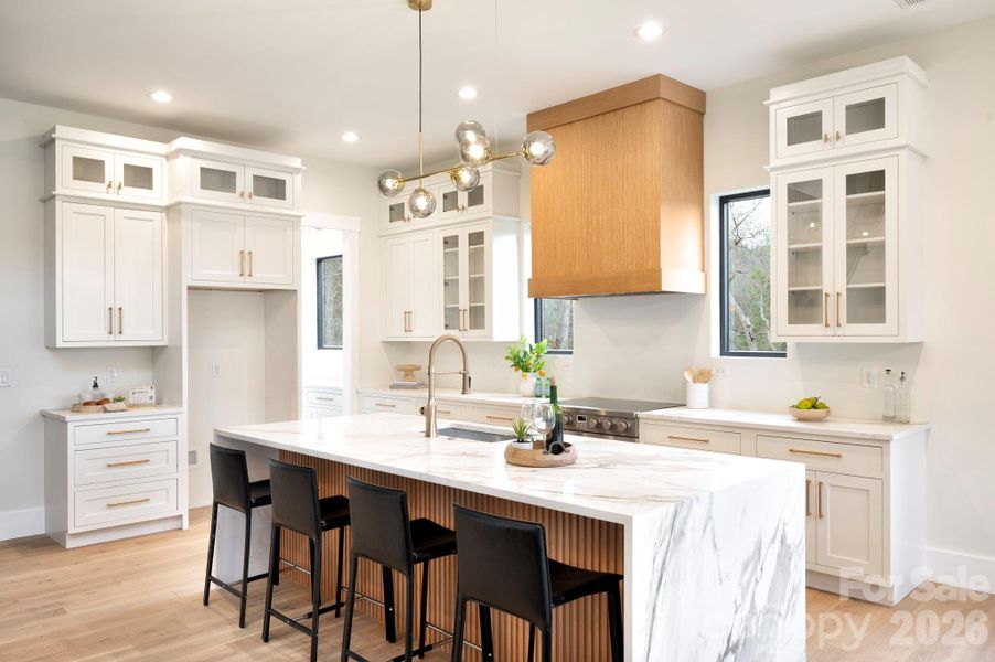 Furnished interior view inside a new home in , Weaverville (Image 7).