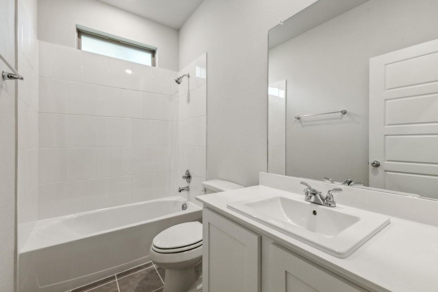 Furnished interior view inside a new home in Trinity Ranch, Elgin (Image 7). Furnished interior view inside a new home in Trinity Ranch, Elgin (Image 7).