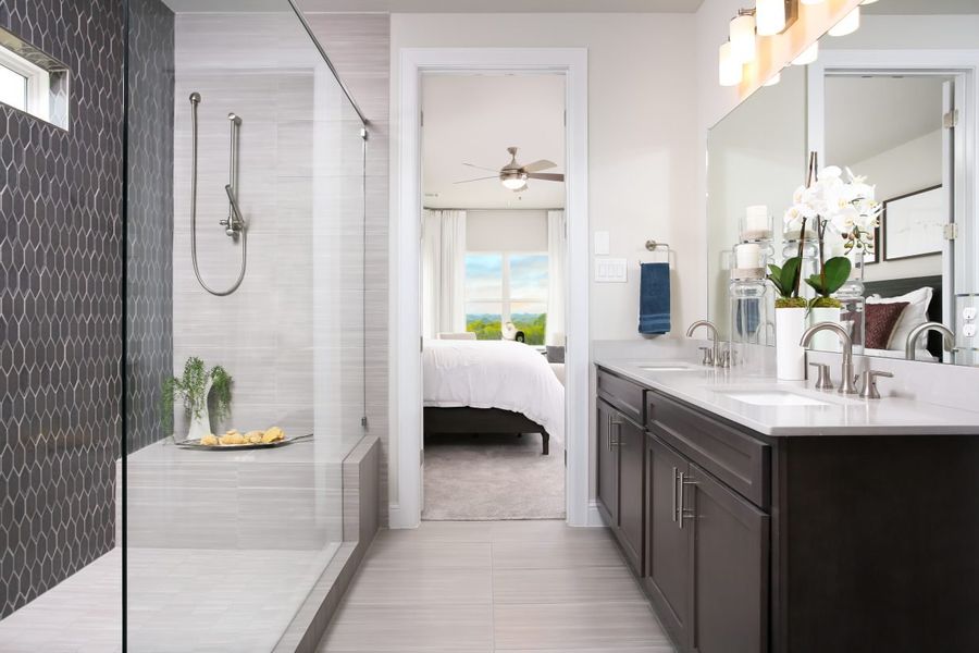 Representative furnished interior of a home built from the Cloverleaf 2460 by Brohn Homes in Cloverleaf, Austin (Image 9). Representative furnished interior of a home built from the Cloverleaf 2460 by Brohn Homes in Cloverleaf, Austin (Image 9).