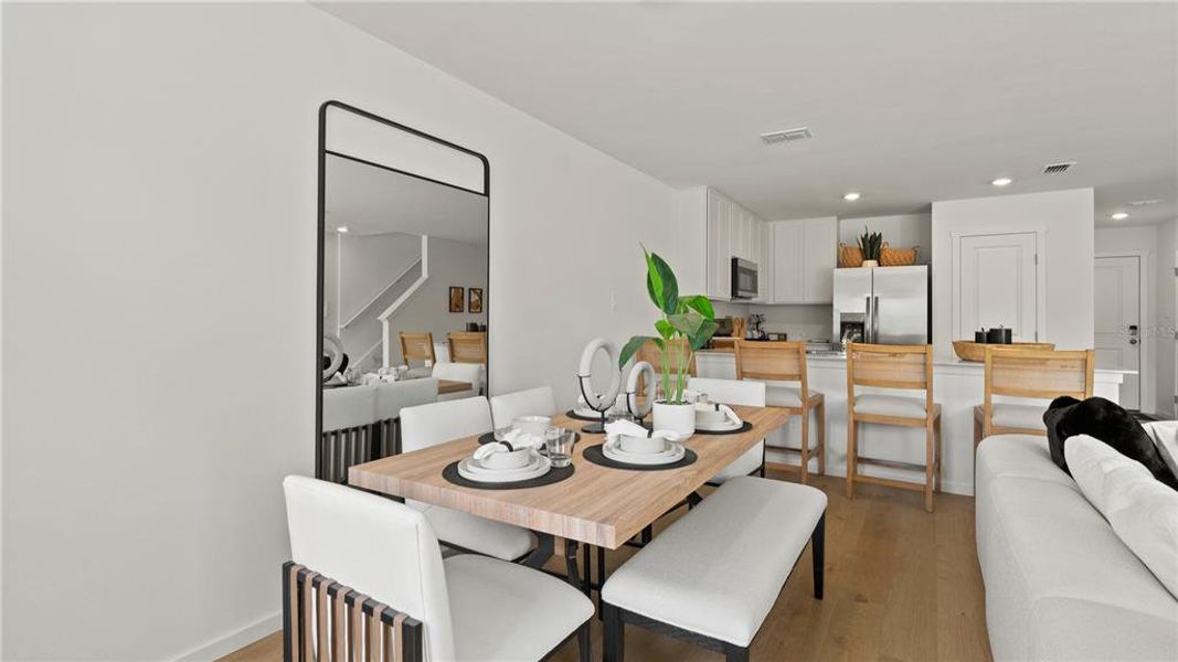 Furnished interior view inside a new home in , Davenport (Image 16).