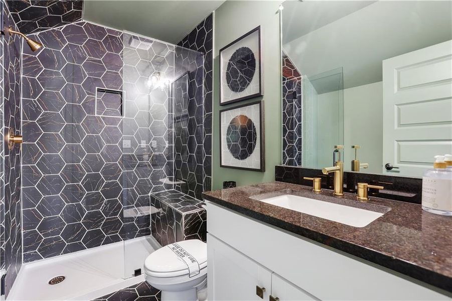 Furnished interior view inside a new home in Villas at Dawsonville, Dawsonville (Image 42).