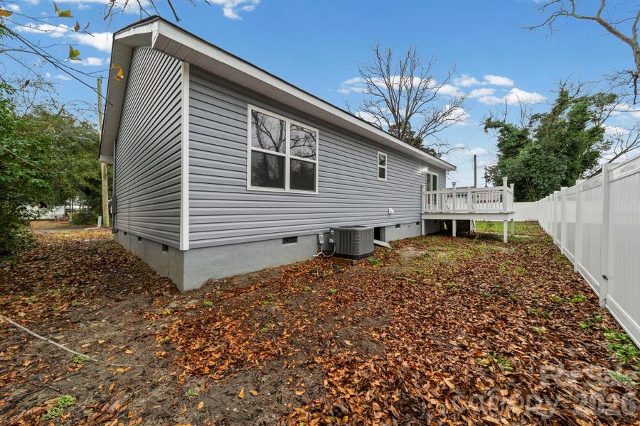 Exterior details and patio area of a home in , Orangeburg (Image 18).