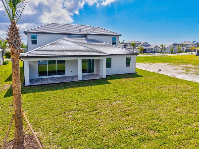 Exterior details and patio area of a home in Cassata Lakes, Nokomis (Image 2). Exterior details and patio area of a home in Cassata Lakes, Nokomis (Image 2).