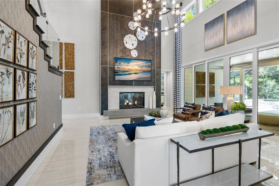 Furnished interior view inside a new home in Laureate Village, Newberry (Image 13). Furnished interior view inside a new home in Laureate Village, Newberry (Image 13).