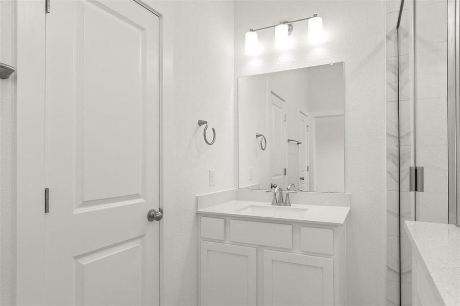 Furnished interior view inside a new home in Grande Estates, Bertram (Image 11).