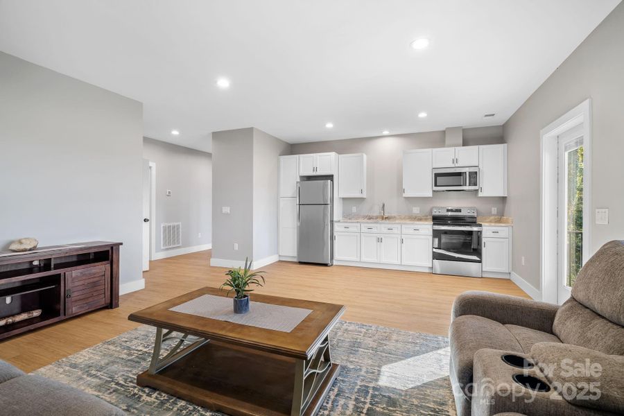 Furnished interior view inside a new home in , Asheville (Image 4). Furnished interior view inside a new home in , Asheville (Image 4).