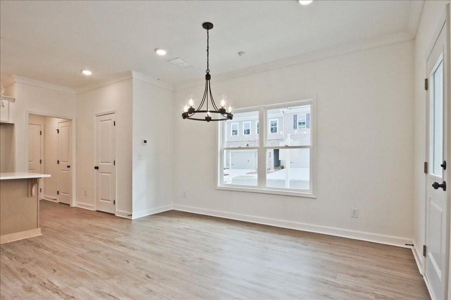 Spacious, unfurnished interior of a new home in River Walk Place, Lawrenceville (Image 22).