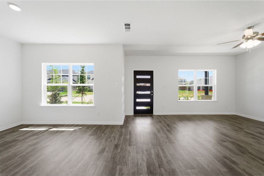 Spacious, unfurnished interior of a new home in La Terra, Celina (Image 19). Spacious, unfurnished interior of a new home in La Terra, Celina (Image 19).