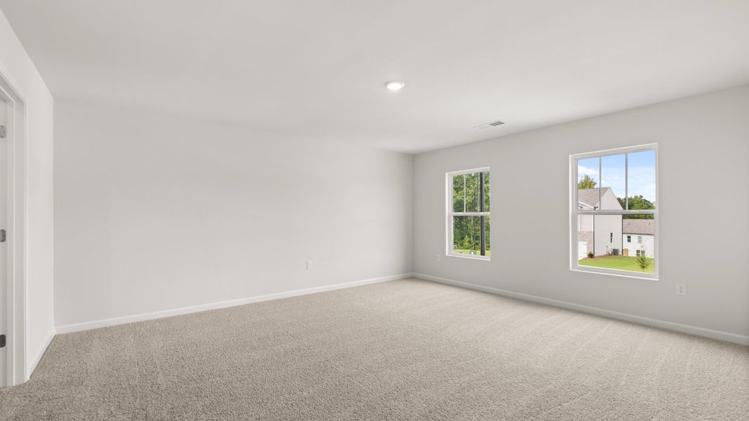 Representative unfurnished interior of a home built from the Penwell by D.R. Horton in Oakleigh Glen, Dallas (Image 22). Representative unfurnished interior of a home built from the Penwell by D.R. Horton in Oakleigh Glen, Dallas (Image 22).