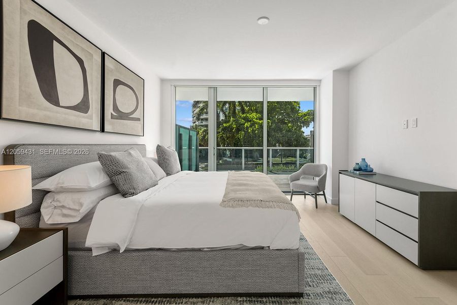 Furnished interior view inside a new home in , Bay Harbor Islands (Image 38). Furnished interior view inside a new home in , Bay Harbor Islands (Image 38).