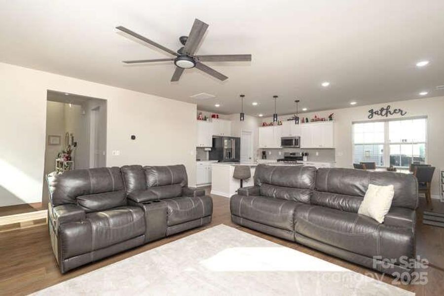 Furnished interior view inside a new home in , Mooresville (Image 9).