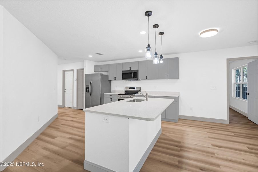 Furnished interior view inside a new home in , Jacksonville (Image 3).