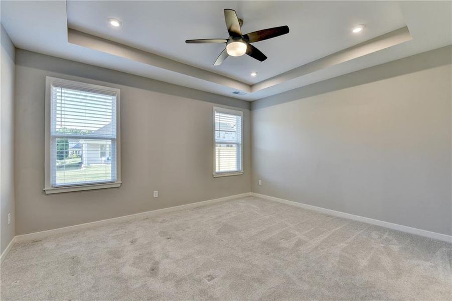 Spacious, unfurnished interior of a new home in The Reserve At Liberty Park, Braselton (Image 39).