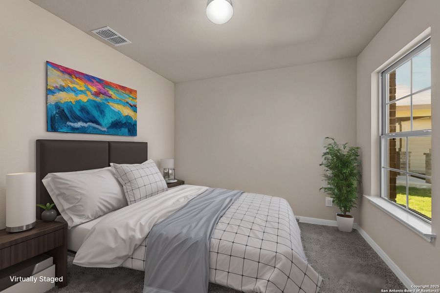 Furnished interior view inside a new home in Park Place, New Braunfels (Image 5).