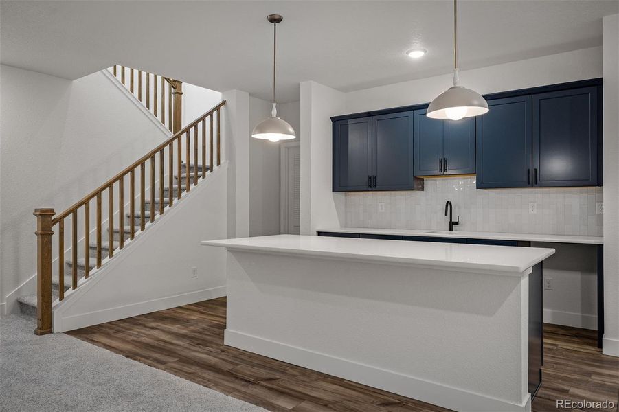 Furnished interior view inside a new home in Cloverleaf – Mountainview Collection, Monument (Image 9).