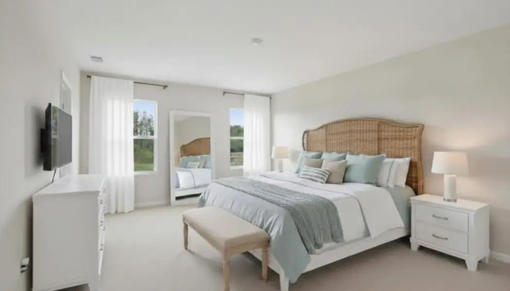 Furnished interior view inside a new home in Farm at Varrea, Plant City (Image 11).